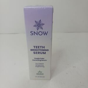 SNOW Teeth Brightening Purple Serum Gentle & Enamel Safe Instant Brightening